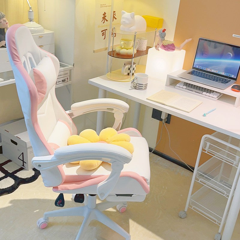 Ergonomic Gaming Chair for Girls' Bedrooms