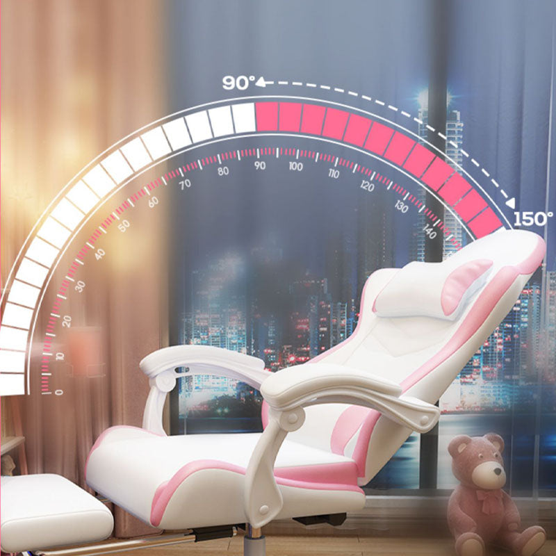 Ergonomic Gaming Chair for Girls' Bedrooms